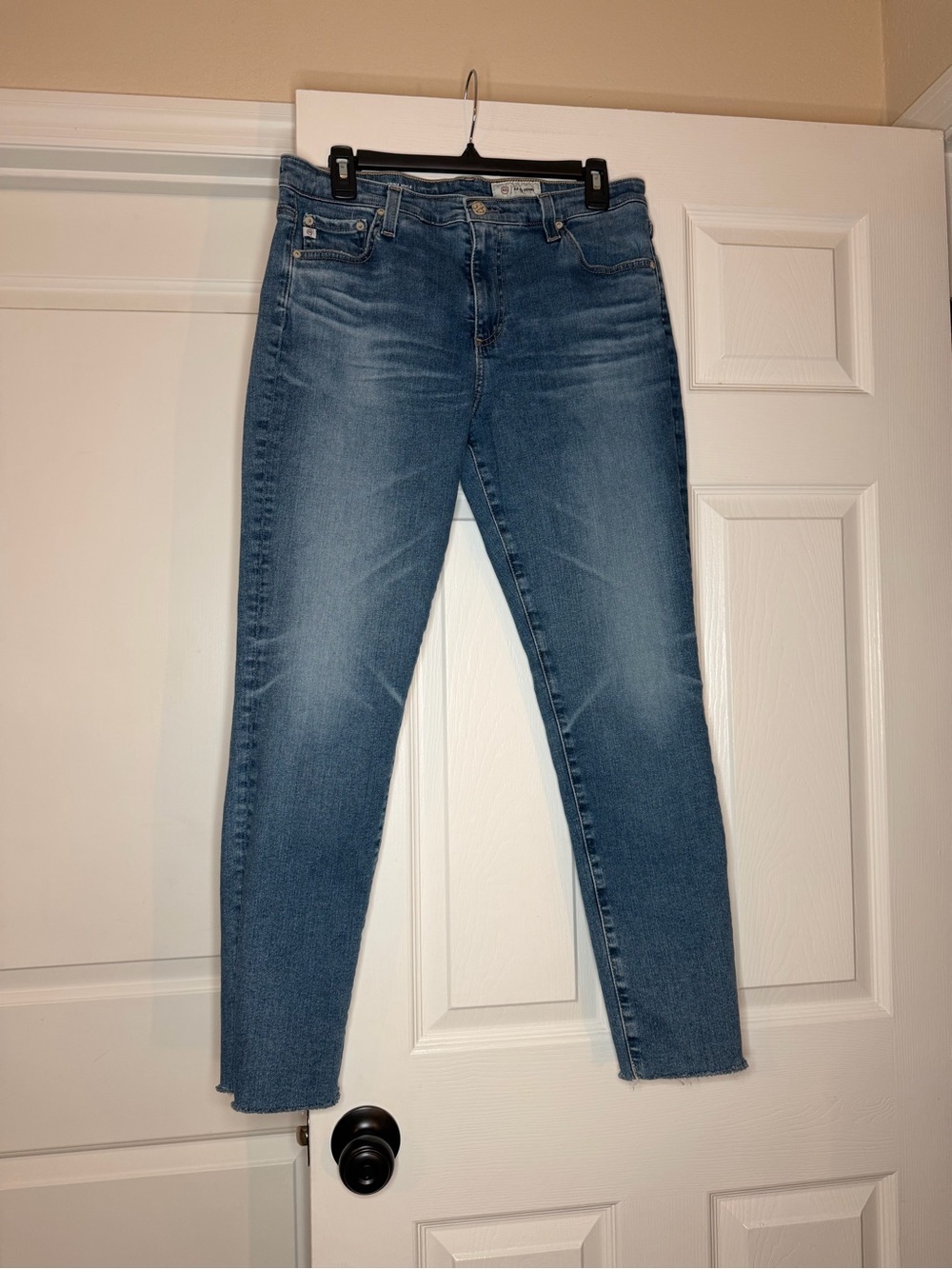 AG-ED Adriano Goldschmied Jeans Womens 32R x 28"  Blue The Prima Cigarette Leg